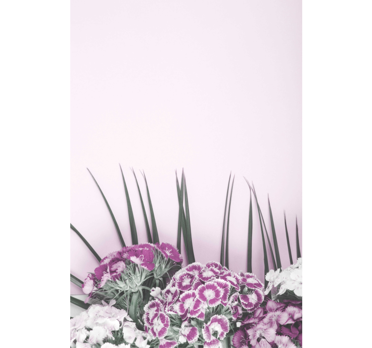 Rollo fenster blumen und pflanzen schönes blumenarrangement - TenStickers