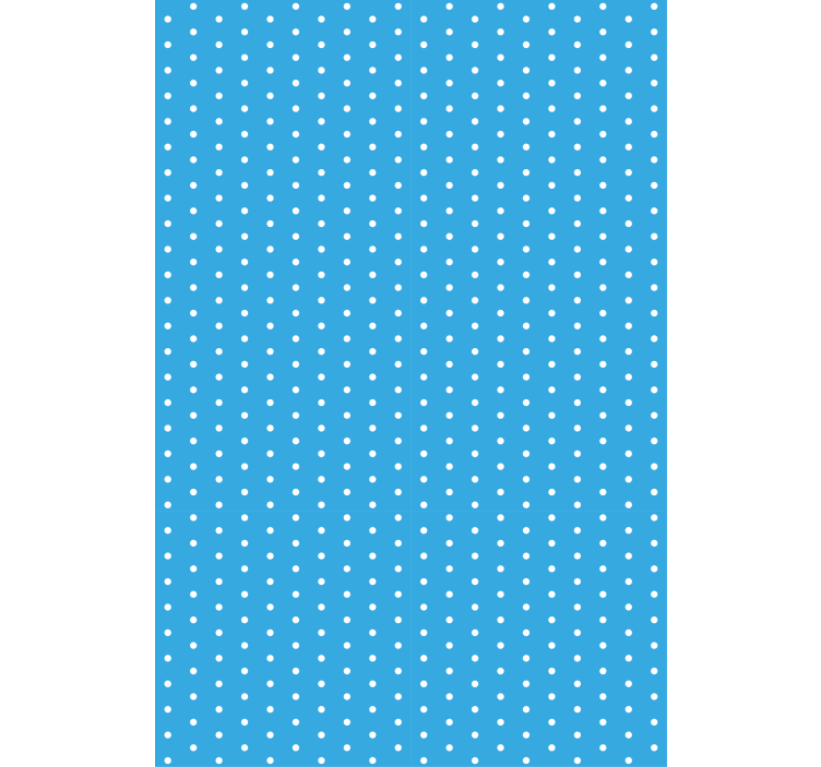 Rollo Fenster Blau polka-dot-thema - TenStickers