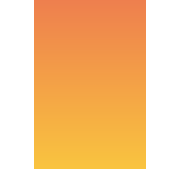 Rollo Fenster undurchsichtig orangetöne mit farbverlauf - TenStickers