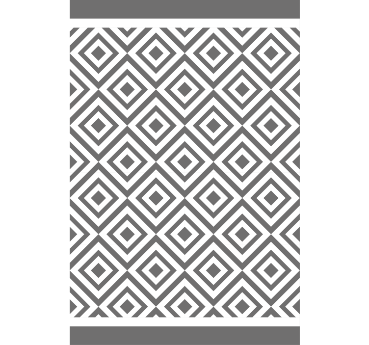 Fenster Rollo modern geometrisches diamantthema - TenStickers