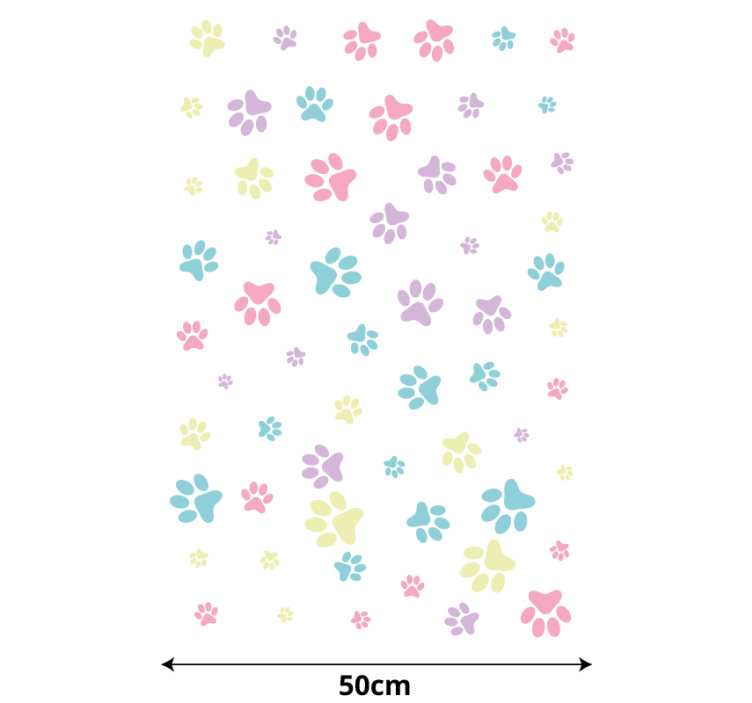 Rollo Fenster Blumen und Pflanzen bunte blumenmuster - TenStickers