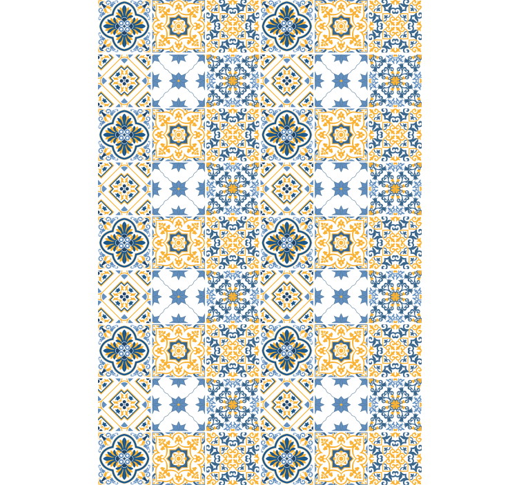 Rollo Fenster Muster komplizierte fliesenmuster - TenStickers