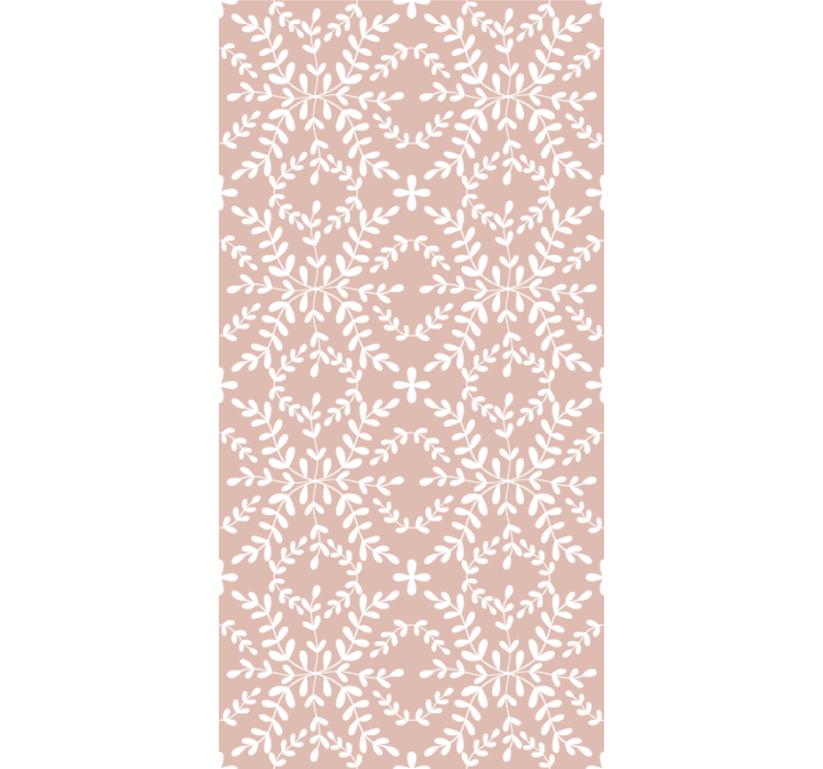 Rollo Fenster Blumen und Pflanzen botanisches blattthema - TenStickers