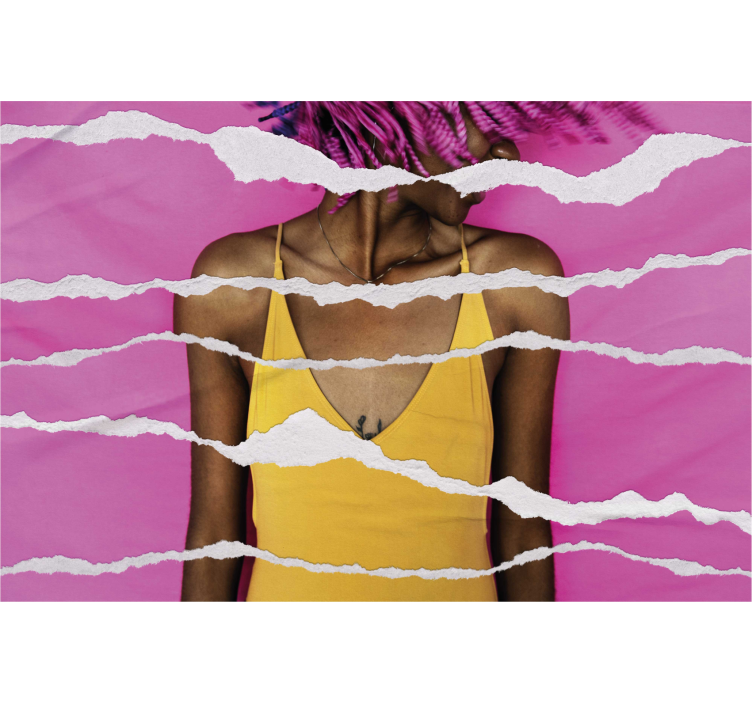 Rollo Fenster Zeichnungen zerrissener papiereffekt - TenStickers