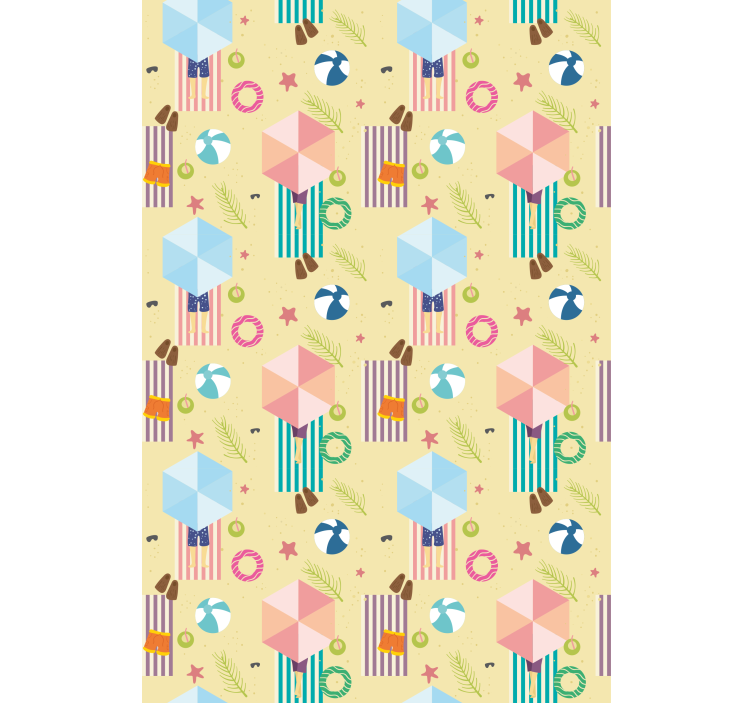 Rollo Fenster Spaß strandschirmmotiv - TenStickers