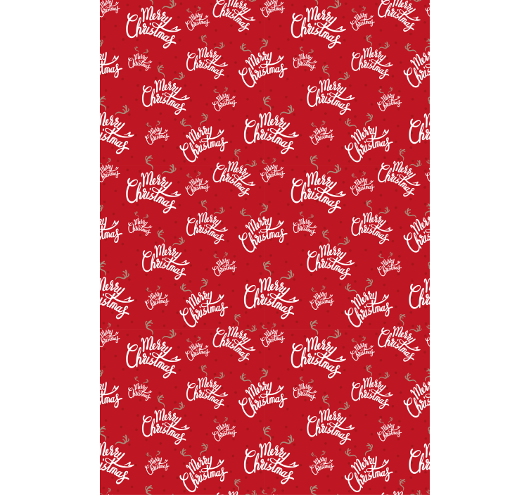 Rollo Fenster Sprüche frohe weihnachten muster - TenStickers