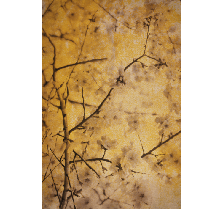 Rollo fenster blumen und pflanzen sakura zweige - TenStickers