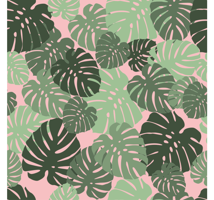 Rollo Fenster Blumen und Pflanzen tropisches monstera-muster - TenStickers