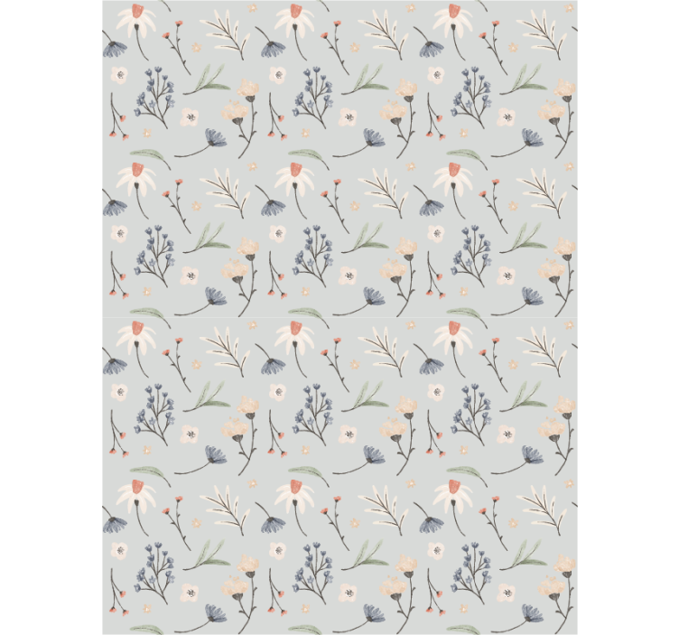 Rollo Fenster Blumen empfindliche elemente - TenStickers