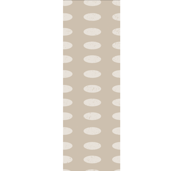 Rollo Fenster Muster ovaler musterkontrast - TenStickers