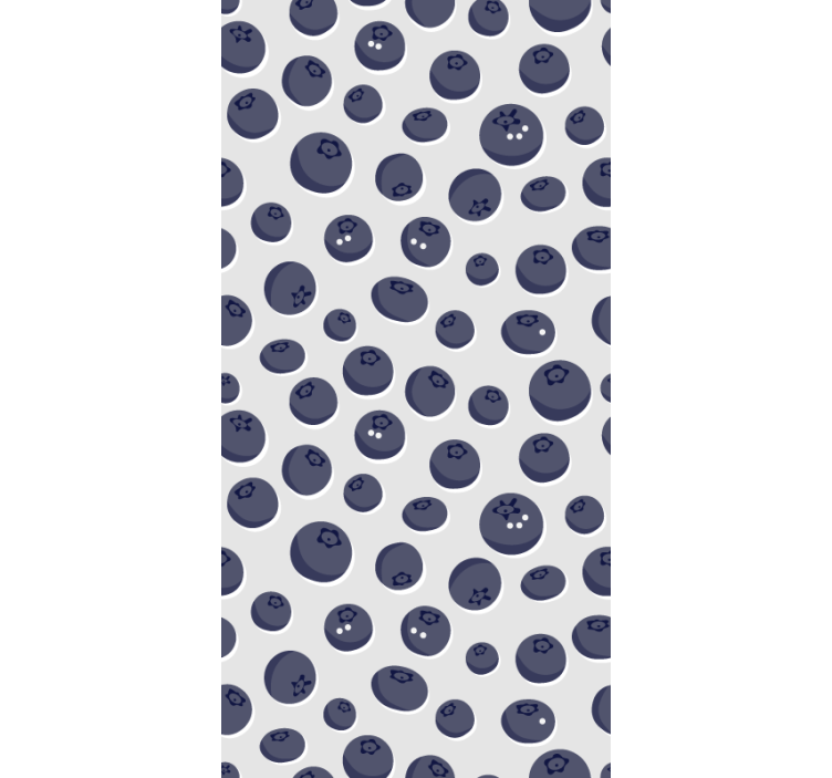 Rollo Fenster Obst blaubeermotiv - TenStickers