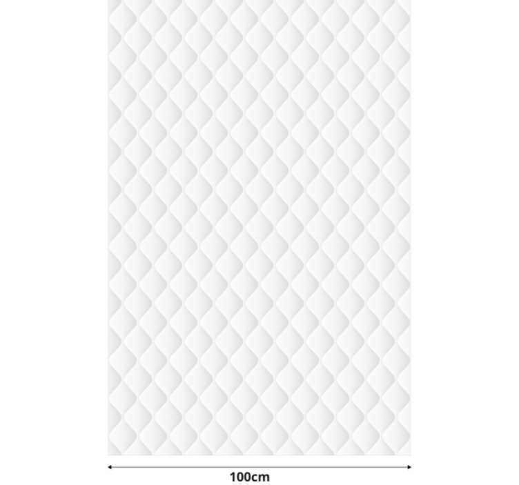 Rollo Wohnzimmer mit Gepolstertes Muster - TenStickers