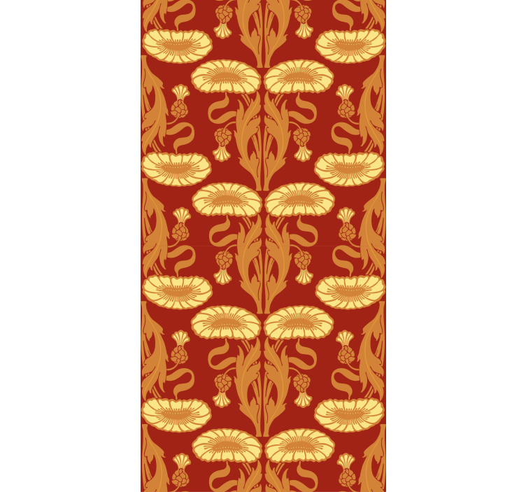 Klassische Rollos art Nouveau  - TenStickers