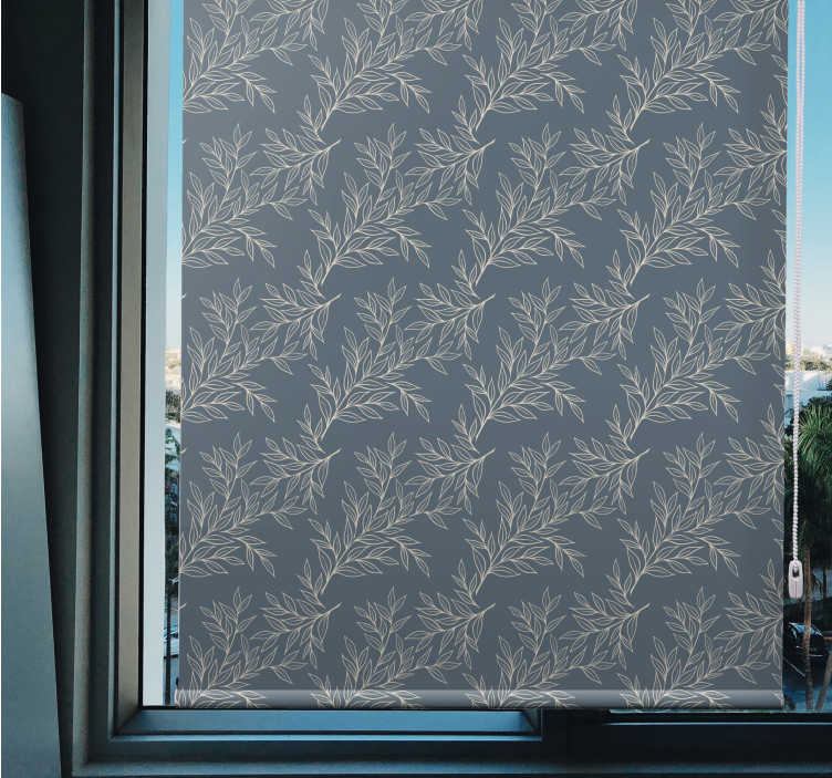 Rollo mit Bäumen Weidenzweige "neuer nostalgie-stil" - TenStickers