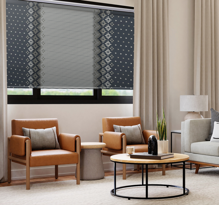 Rollo alpenmuster skandinavisches - TenStickers