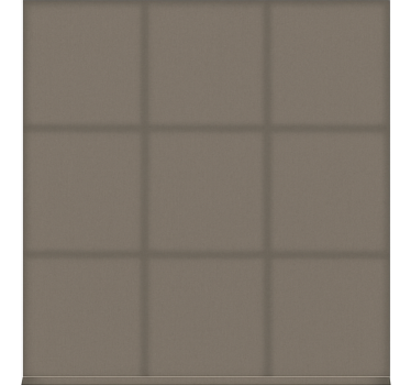 Rollo Fenster Esszimmer kühles braunes monocolor - TenStickers