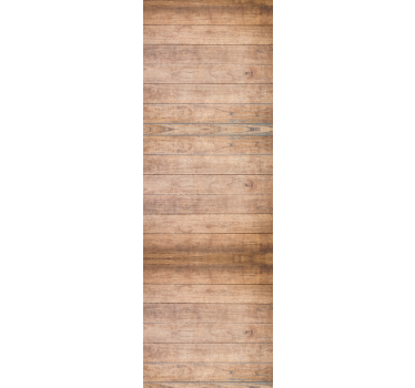 Rollo fenster esszimmer horizontal rustikal holz - TenStickers