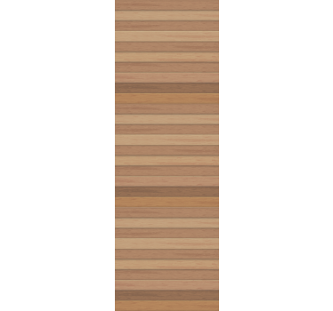 Rollo fenster esszimmer elegantes rustikales holz - TenStickers