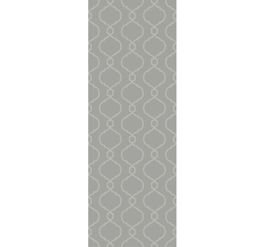 Rollo fenster esszimmer graues geometrisches hamptons-muster - TenStickers