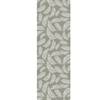 Rollo fenster esszimmer tropical beige hamptons muster - TenStickers