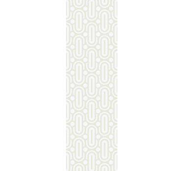 Rollo fenster esszimmer mit grauen geometrischen linien - TenStickers