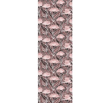 Rollo fenster esszimmer vintage abstraktes muster - TenStickers