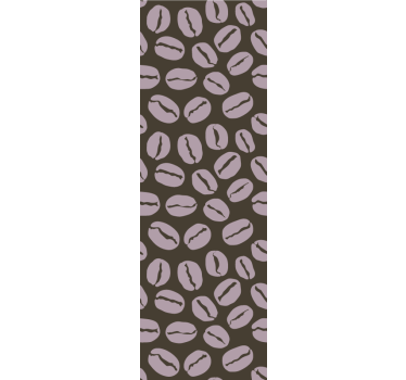 Rollo fenster esszimmer schöne kaffeebohnen - TenStickers