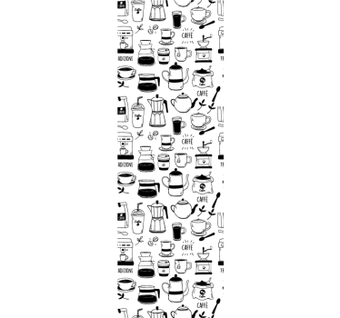 Rollo fenster esszimmer kaffeepause - TenStickers