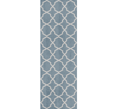 Rollo fenster esszimmer im grauen hamptons-muster - TenStickers