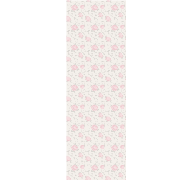 Rollo fenster esszimmer kleine blumen vintage stil - TenStickers