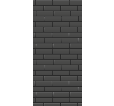Rollo fenster esszimmer betonblockstruktur - TenStickers