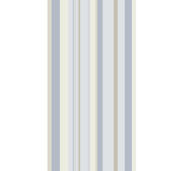 Rollo fenster esszimmer streifen in blau und beige 80er - TenStickers
