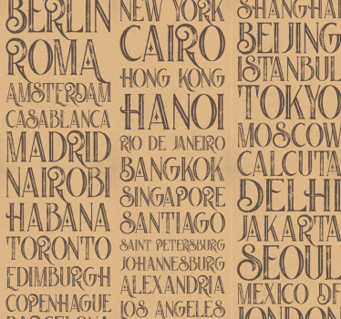 Rollo fenster esszimmer städte der welt - TenStickers