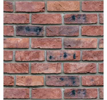 Rollo fenster esszimmer ungewöhnliche steinwand - TenStickers