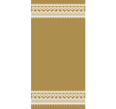 Fenster Rollo Elegant band mit spitzenmuster - TenStickers