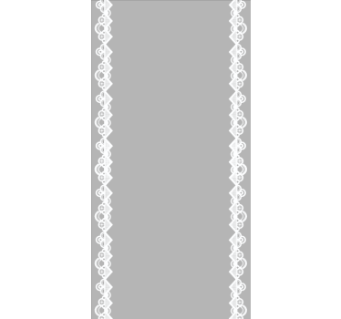 Fenster Rollo Elegant spitze muster eleganz - TenStickers