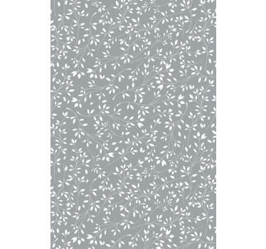 Blumen Rollo Pflanzen zeichnen naturmuster - TenStickers