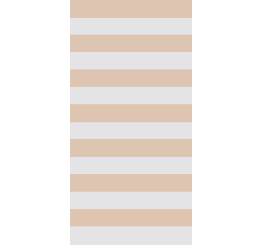 Rollo elegant Sandfarbene Streifen - TenStickers