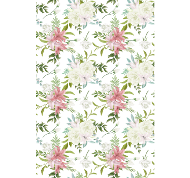 Fenster Rollo Elegant einfaches blumenarrangement - TenStickers
