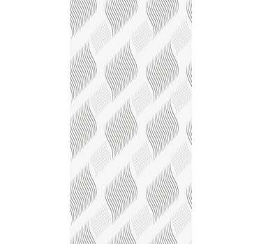 Fenster Rollo Elegant graues wellenmuster - TenStickers