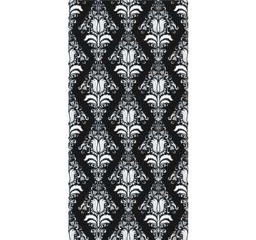 Fenster Rollo Elegant zeitloses botanisches motiv - TenStickers