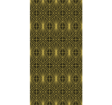 Fenster Rollo Elegant geometrisches strahlenmuster - TenStickers
