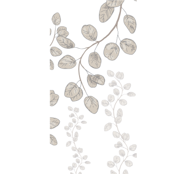 Blumen Rollo Junge blätter nach provenzalischer art - TenStickers