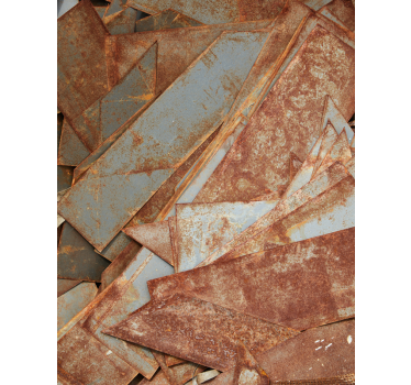 Textur und Muster Rollos Eisenplatten - TenStickers
