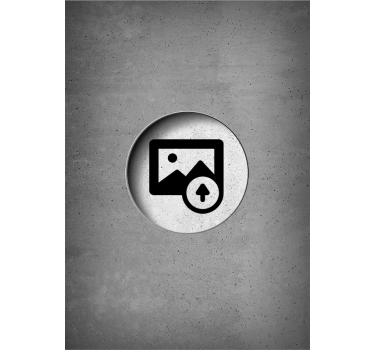 Bildrollo Rohbeton anpassbar - TenStickers