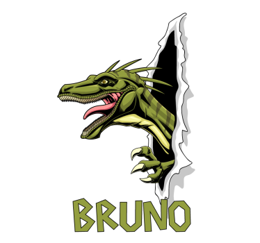rollo fenster dinosaurier jura-raptor - TenStickers