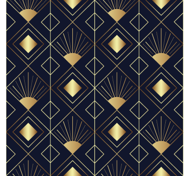 Fenster Rollo Elegant art-déco-stil - TenStickers
