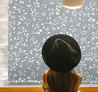 Blumen Rollo Pflanzen zeichnen naturmuster - TenStickers