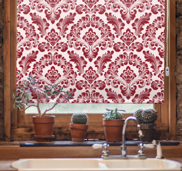 Fenster Rollo Elegant anmutige botanische elemente - TenStickers