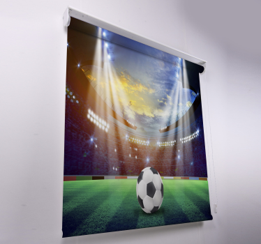 Fußballstadion Fußball Rollo - TenStickers
